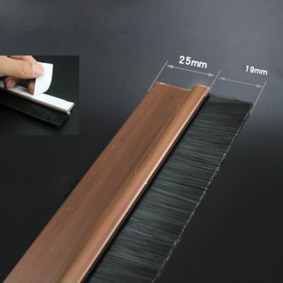 Energy Saver Self Adhesive Strong Under Door Silicone Sweep Weather Stripping